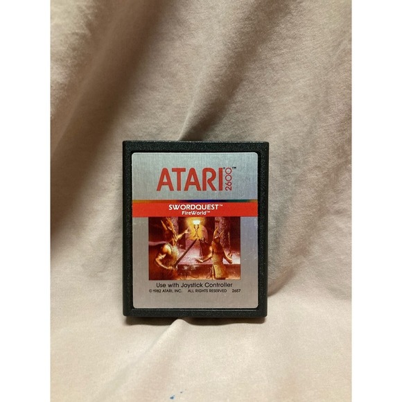 Atari Other - Swordquest: FireWorld (Atari 2600, 1982) Cart Only